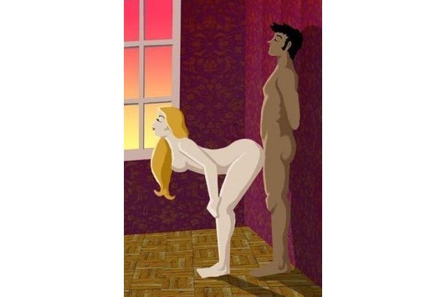 10 Positions pour faire l'amour avec un petit sexe-La levrette du macho 